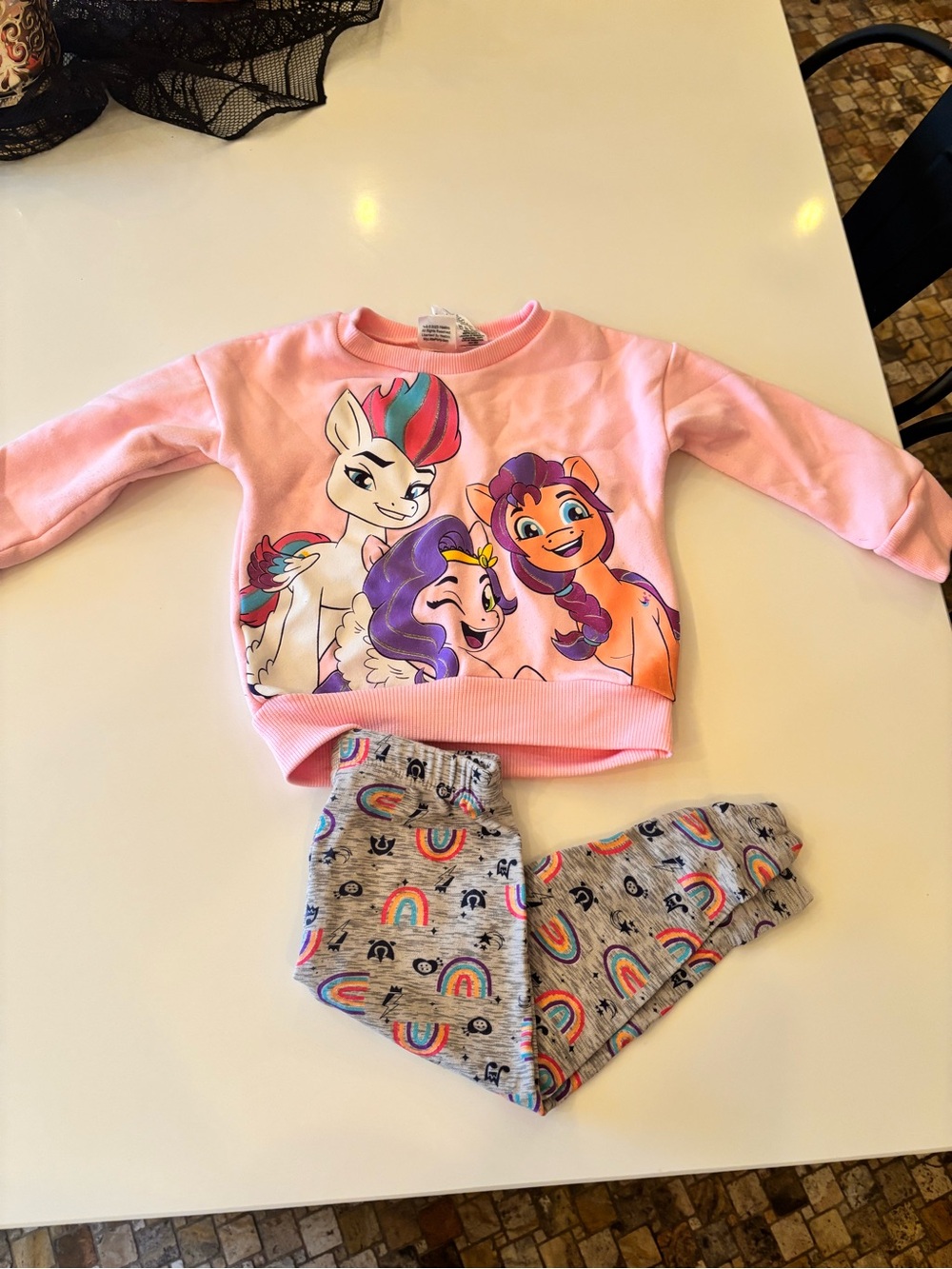 My little pony 3t outfit set